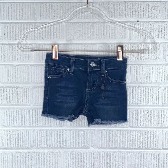 New AG Adriano Goldschmied Kids Size 2T Denim Cutoff Shorts Jeans Frayed Hem - Picture 1 of 8
